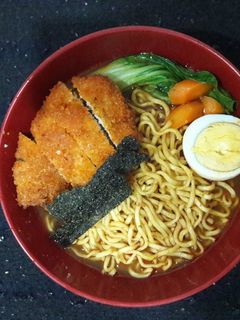 Foto resep Ramen Katsu Kuah Kare Indofood