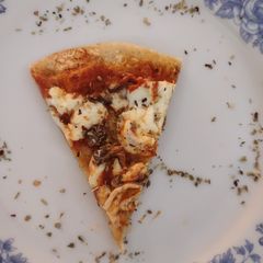 A picture of Basic But Tasty Thin Crust Pizza.