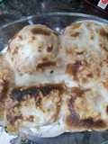 خبز البرجر محشي بصدور الدجاج 😋