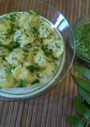 A picture of Corn Mini Idlis.