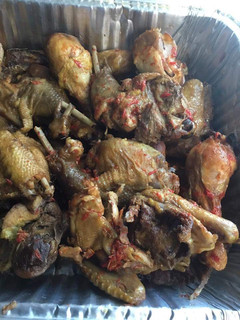 A picture of Pepper chicken meat.