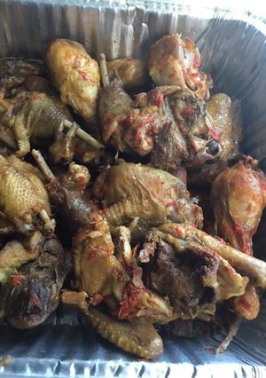 A picture of Pepper chicken meat.