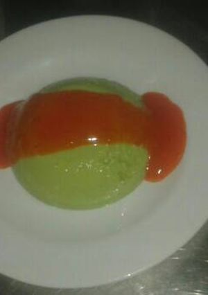 A picture of Banana mousse.