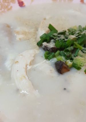 รูปของ โจ๊กข้าวโอ๊ต อกไก่