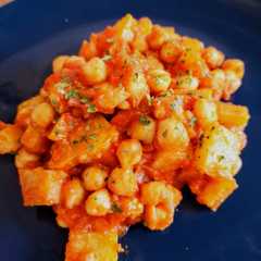 Una foto de Garbanzos Garam Masala