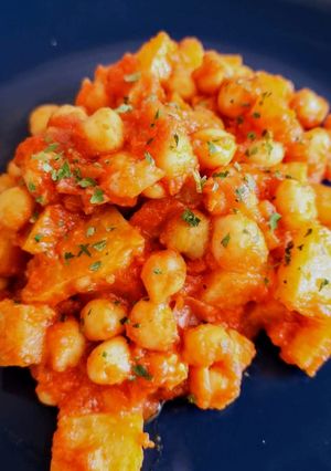 Una foto de Garbanzos Garam Masala