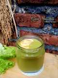 Green smoothies (selada,mangga,pisang,jeruk nipis)