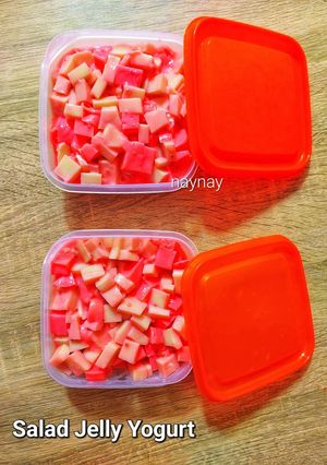 Foto resep Salad Jelly Yogurt
