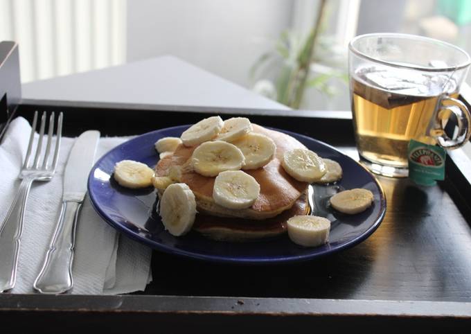 Le moyen le plus simple de Préparer Savoureux Pancakes très moelleux