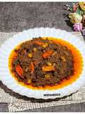 Rendang Daging Sapi Kacang Merah Cabe Rawit