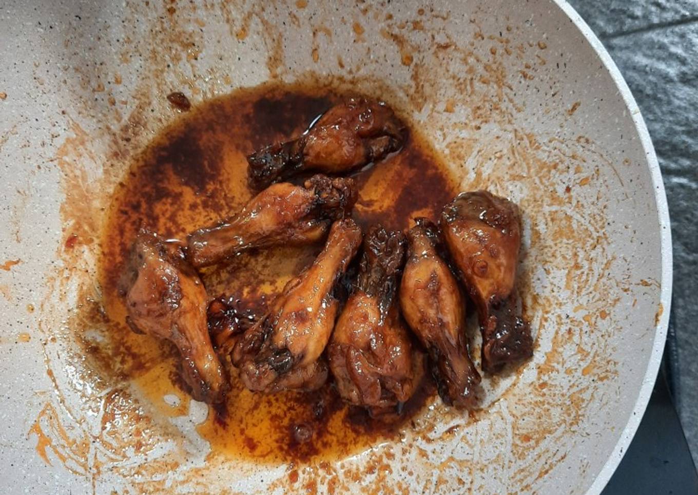 Ayam goreng mentega simple