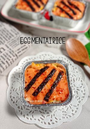 Foto resep Egg Mentai Rice
