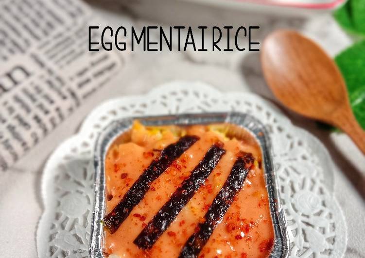 Egg Mentai Rice