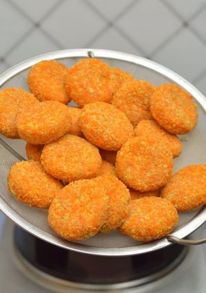Foto resep Nugget Koin Bungkus Daun