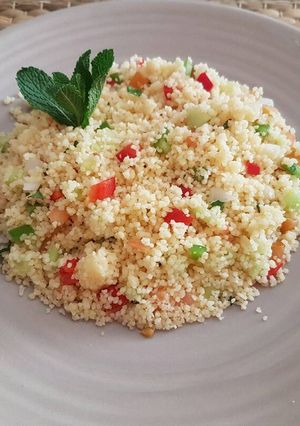 A picture of Tabbouleh.