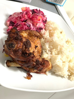 Una foto de Pollo frito