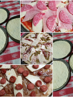 Una foto de Pizza tres sabores