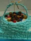 Cake "Canasta de confituras"