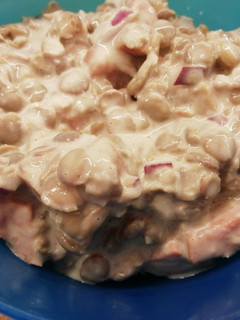 Lencsesali recept fotója