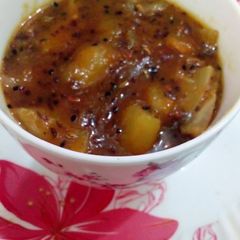 Kairi ki khatti meethi chutney A picture of Kairi ki khatti meethi chutney.