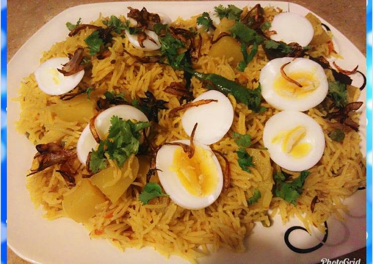 Recipe: Yummy Egg Biryani #Ramadan5weeksChallenge