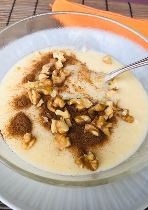 Una foto de Keto -“Arroz” con leche
