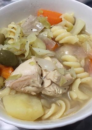 A picture of Healthy soup.