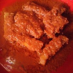 A picture of Tofu stew.