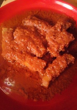 A picture of Tofu stew.