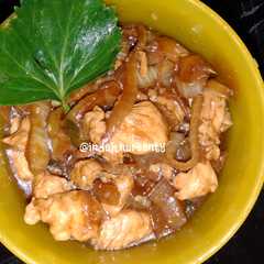 A picture of Chicken Teriyaki Simple sekaliiii.