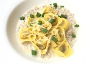 A picture of ricotta and pork