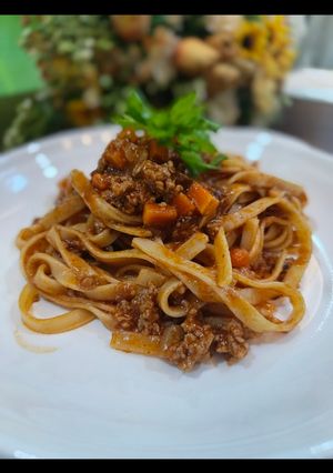Gambar Fettuccine Sos Tomato