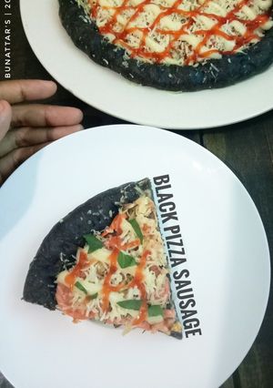 Foto resep Black Pizza