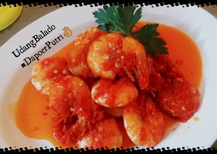 Resep Udang Balado Ala Putri Melina yang Bisa Manjain Lidah