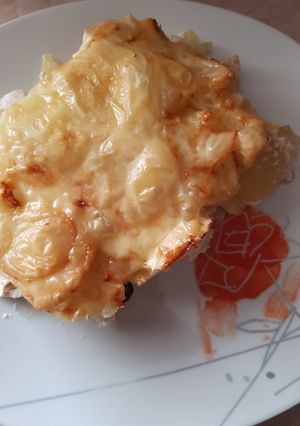 Csirkemelles rakott krumpli recept fotója