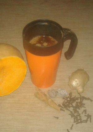 Una foto de Pumpkin spice latte otra versión