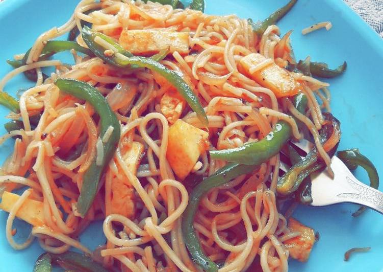 Step-by-Step Guide to Make Ultimate Paneer Noodles🧀🍜