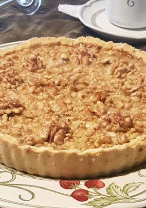 Una foto de Tarta de miel y nueces!