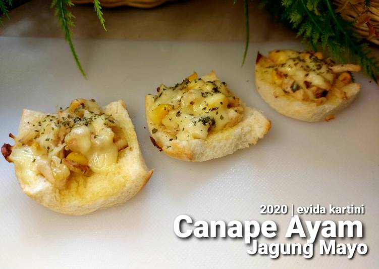 Resep Canape Ayam Jagung Mayo, Bikin Ngiler