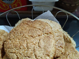 Galletitas de harina integral, harina de avena y coco