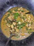 Sayur buncis tahu tempe santan