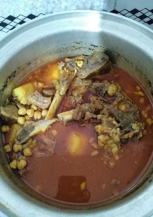عکسی از دستور آبگوشت