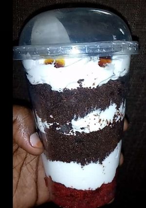 Cake parfait ainihin hoton girkin