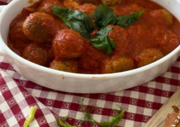 Polpette di sarde con sugo