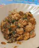 Tôm rim mặn ngọt