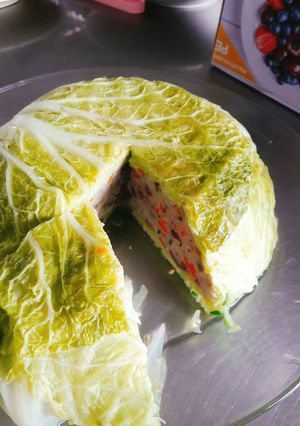 Hình của món Chả bắp cải.