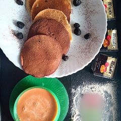 A picture of Chocolate pan cake.