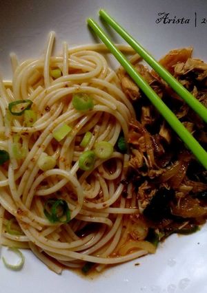 Foto resep Spaghetti Saus Sarden