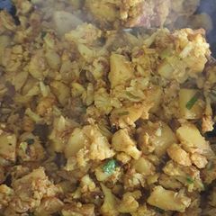 A picture of Aloo gobhi ki sabji.