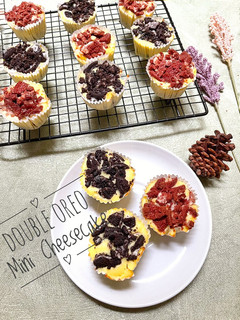 Foto resep Double Oreo Mini Cheesecake